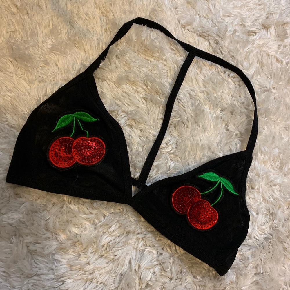 Black bralette - Picture 2 of 4